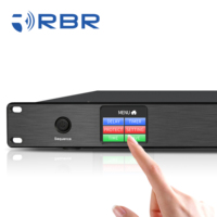 Séquenceur de puissance à 9 canaux T1300 avec écran tactile, horloge intégrée, protection contre les surtensions, fonctionnement par RS232 et RS485