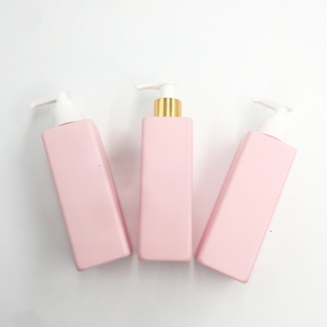 Botella de Plástico PET Rosa Mate de 250 ml para Champú, Envase de Crema o Loción para Bebés de 8 oz, Botella de Plástico para Envasado de Cosméticos - Product Image 2