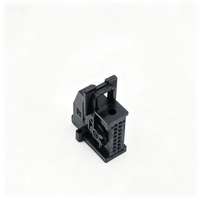 Connecteur de signal automobile TE Connectivity 1379100-1, 18 cœurs, 12V, assemblage blindé PBT GF20 90, sortie câble MQS, pour carte de câblage arrière