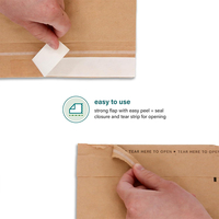 Enveloppes à bulles en papier kraft rembourrées neuves, auto-adhésives, pour petits articles