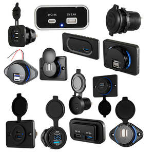 Cargador de Coche PD al por Mayor, Cargador USB de Carga Rápida, Puerto USB QC3.0, Accesorios para Tomacorrientes Cuadrados - Product Image 1