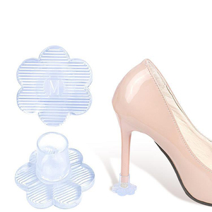 Protège-talons en forme de fleur pour la marche sur l'herbe – Stoppeurs de talons parfaits pour les soirées en plein air et les jardins - Product Image 2