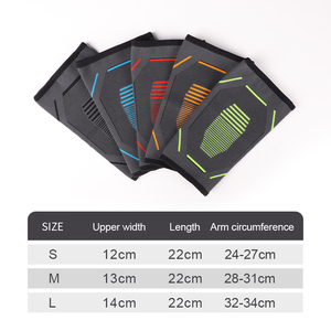 Codera de compresión de manga de codo de alta elasticidad de varios colores, soporte cómodo para el codo, n. ° - Product Image 5
