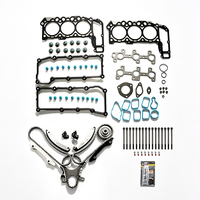 Complete Timing Engine Kit 5019316AA HS26229PT-1 CS26229 Camshafts Pistons Connecting Rods Full Gasket Bolt Set 02-03 3.7L V6