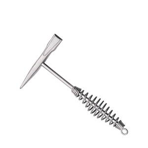 <span class=keywords><strong>Marteau</strong></span> de soudage <span class=keywords><strong>à</strong></span> éclats Chrome 300g 500g, <span class=keywords><strong>marteau</strong></span> de nettoyage pour mécanicien, avec poignée <span class=keywords><strong>à</strong></span> ressort en acier - Product Image 1