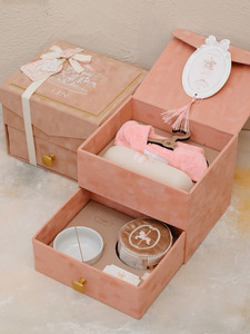 Magnetic Flip Lid Trunk <strong>Box</strong> for Gifting Baby Shower Custom <strong>Ceramic</strong> Bowls Full Moon Gift <strong>Box</strong> Drawer Storage Keepsake Clothing Set - Product Image 2