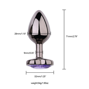 <strong>Bulk</strong> Mixed Order Service Metal Heart-shaped <strong>Butt</strong> <strong>Plug</strong> SM Adult Sex Toy Anal Dilator - Product Image 5