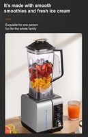 Robot culinaire 1200w, appareils électroménagers de cuisine, Silver Crest, mixeur, mélangeur commercial robuste, smoothie, presse-agrumes