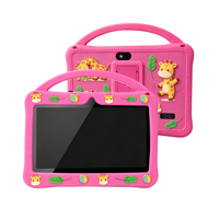 Étui de tablette Veidoo OEM personnalisé de 7 pouces, anti-chute, résistant aux chocs, étanche, en gel de silice de haute qualité, bleu vert, pour enfants