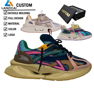 Sneakers Chunky Personalizzate da Uomo, Scarpe Retrò di Design per Camminata e Corsa, Logo Personalizzato, Stile Sportivo - Product Image 1