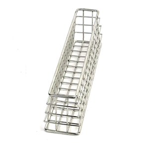 Cesta de almacenamiento de alambre de acero inoxidable de alta resistencia con resistencia a la corrosión-Ideal para uso pesado - Product Image 2
