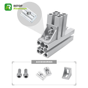 Profilé en aluminium pour cadres personnalisés Conception et assemblage de cadre en aluminium extrudé - Product Image 4