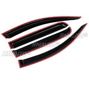 For Volkswagen VW Tiguan L 2017 2018 2019 2020 2021 Car Door <b>Window</b> Visor Wind Rain Sun Smoke Guard Deflector Vent <b>Shade</b> Shelter - Product Image 4