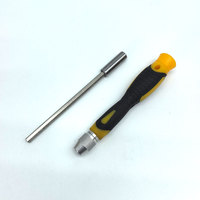 Jeu de tournevis de précision avec rallonge, embouts magnétiques variés, mini-étui compact, kit d'outils de réparation portable pour la réparation électronique