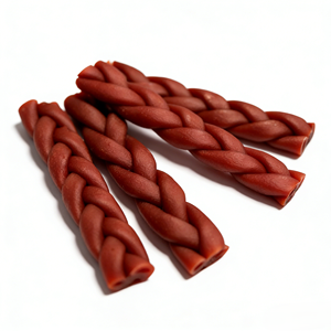 OEM 6" Tiras de Piel de Cerdo con Sabor a Pollo, 4 Unidades, 160g, Alto en Proteínas, Fácil Digestión, Sin Hueso, Enriquecidas con Vitaminas y Minerales, Premios para Perros - Product Image 4