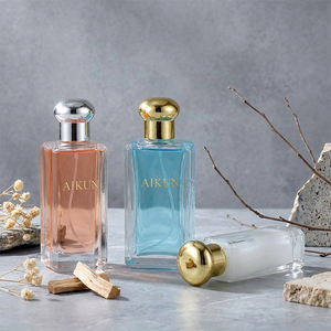 Aikun 3 <b>Bottle</b> Rectangular Glass Fine Fragrance Long Lasting <b>Perfume</b> Gift Set for Women Men Boutique Retail Counter Display - Product Image 2