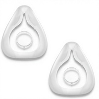 Coussinets de remplacement AirFit F20 pour masque, taille moyenne, lot de 2, compatibles avec le cadre F20 original, étanchéité fiable, ajustement parfait, masque facial complet, durée de 3 mois
