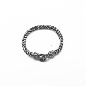 yunnique <b>Titanium</b> Steel <b>Chain</b> Bracelet Skull Design Unisex Gift Jewelry Geometric Pattern GZYB-0616 - Product Image 5