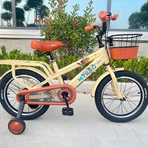 Vélo équilibré pour enfants pour le cyclisme 12, 14, 16, 18 pouces. Vélo d'apprentissage pour <span class=keywords><strong>fille</strong></span> avec panier et roues d'entraînement. - Product Image 4