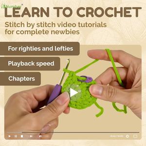 Barato en stock Adultos Niños Principiantes Aprender Todos los materiales incluidos Animales <span class=keywords><strong>Hacer</strong></span> Amigurumi Easy Diy Set <span class=keywords><strong>Kit</strong></span> de ganchillo - Product Image 4