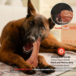 Yeni Ürün Köpek Oyuncakları Agresif Çiğneyiciler İçin Yok Edilemez Oyuncaklar Büyük Köpekler İçin Süper Çiğneyici Dayanıklı Naylon Köpekler İçin Hediye - Product Image 2