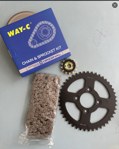 Chaîne et pignon complets WAY-C TVS <span class=keywords><strong>APACHE</strong></span> N9325260 pour <span class=keywords><strong>moto</strong></span> TVS <span class=keywords><strong>APACHE</strong></span> RTR 200 4V - Product Image 4