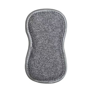 Nouveau produit : Éponge de nettoyage de cuisine <span class=keywords><strong>double</strong></span> <span class=keywords><strong>face</strong></span> à <span class=keywords><strong>double</strong></span> effet en mousse haute densité en forme de 8, éponge à bords compressés - Product Image 2