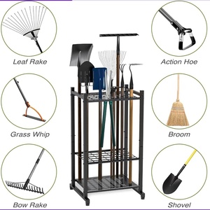 Support <span class=keywords><strong>de</strong></span> rangement robuste en acier pour <span class=keywords><strong>outils</strong></span> <span class=keywords><strong>de</strong></span> <span class=keywords><strong>jardin</strong></span>, idéal pour garage et abri <span class=keywords><strong>de</strong></span> <span class=keywords><strong>jardin</strong></span> - Product Image 3
