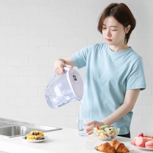 Carafe filtrante à eau <span class=keywords><strong>Bluetech</strong></span> avec 1 cartouche, double filtre à charbon actif, 2,2 L filtré/3,6 L - Product Image 2
