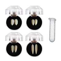 Dents de vampire, crocs de vampire, crocs d'Halloween
