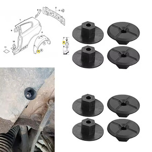 Clip de plástico sin rosca para tuercas de coches BMW Serie 7, Serie 5, Serie 3, X5, X6, i5, Z3, pieza de repuesto para reparación PFB21046935 - Product Image 3