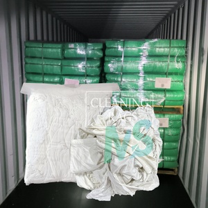 Trapos de Algodón Blanco Ecológicos, Trapos de Fibra de Algodón Procesada, Trapos Industriales para Construcción Naval y Mantenimiento Marino General - Product Image 1