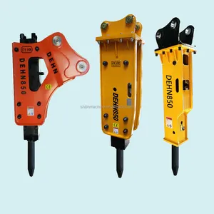 DEHN850 Top type Excavator hydraulic breaker rock hammer patented body design hydraulic Breaker