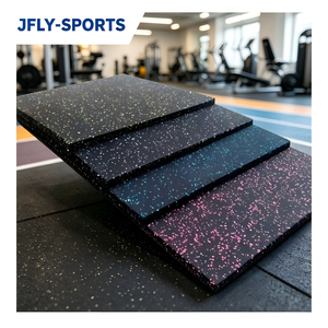 Tapis de sol en caoutchouc emboîtables à assemblage rapide, sans colle, pour événements sportifs temporaires, projets de fitness, installation rapide - Product Image 1