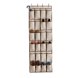 Nice <b>Shoes</b> Hanging Storage Bags Behind the Door Wall Hanging Decoration Ankle Sock Hanging Rack Fabric Phone Hanging Bag - Product Image 1