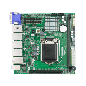 <span class=keywords><strong>Original</strong></span> Mini ITX LGA1150 Intel H81 chip 4th Gen <span class=keywords><strong>CPU</strong></span> DDR3 UDIMM computadora de un solo canal placa base de servidor integrado - Product Image 4