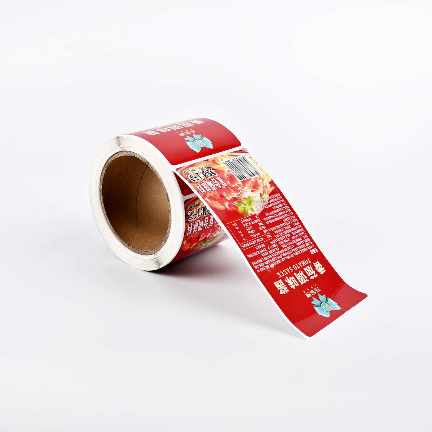 Custom Label Stickers Printing Cosmetic Roll Plastic Waterproof Adhesive Vinyl Food Glass Bottle Packaging Sticker Label