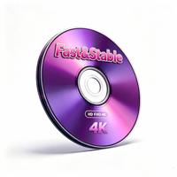 DVD personnalisé en promotion, disque IPTV 8K Smart Android 10/30/60/120 mois, meilleures ventes en Pologne, Suède, Suisse, Europe, États-Unis, Canada