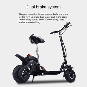 Scooter de Gasolina MIMO X5 de Alta Calidad para Montaña, 2 Tiempos, 50-100CC, Dos Ruedas, Llantas de Aleación, Frenos de Disco - Product Image 4