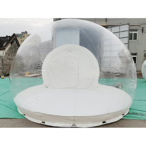 Tienda de campaña hinchable transparente con marco de acero, túnel de entrada para complejo turístico glamping, 5m - Product Image 2