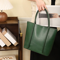Grands sacs fourre-tout décontractés vintage pour femmes, sacs de luxe en cuir véritable imperméables pour femmes, vente en gros