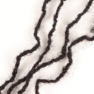 Orientdreads Interlocks Echthaar Microlocks, Sisterlocks Extensions 0,2-0,3cm - Product Image 5