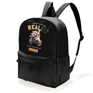 Nhà Máy Tùy Chỉnh Không Thấm Nước Thanh Thiếu Niên Sinh Viên Đại Học Thăng Hoa Rắn Màu Thêu Màn Hình In Ấn Sinh Viên Ba Lô - Product Image 2