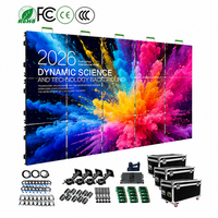 Écran LED mural d'affichage publicitaire extérieur étanche 500x1000mm, panneau d'écran LED de location P3.91 pour événements religieux, scène, toile de fond
