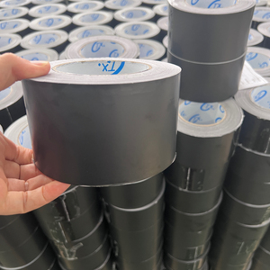 Bande adhésive noire en aluminium pour la protection de la peinture, résistante à la chaleur, épaisse, autocollante - Product Image 3