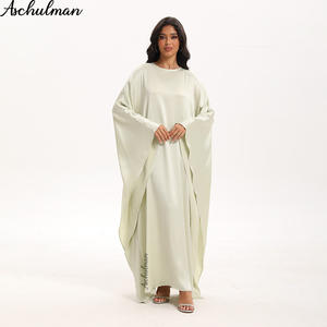 Aschulman-Robe de mariage musulmane personnalisée, dernière conception, modeste, élégante, pour femmes, 2024 - Product Image 2