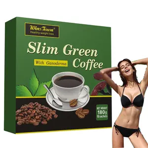 修身减肥绿色咖啡温斯顿天然瘦身减肥速溶咖啡粉适合体重控制咖啡