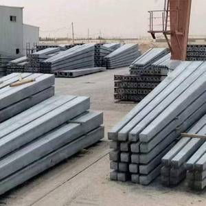 Kunden spezifische nicht vorgespannte Beton mast formen Beton I-Träger Form Beton Vierkant mast herstellungs maschine - Product Image 5