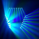 Luces LED Profesionales para Escenario, Luces de Haz DMX 8*10w LED RGBW 4en1, Luz de Escenario para DJ, Discoteca, Fiesta de Navidad, Precio Económico al por Mayor en China