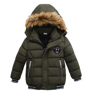 Veste <span class=keywords><strong>Parka</strong></span> longue pour enfants, vêtements chauds pour bébés, manteaux d'hiver pour garçons, vestes rembourrées à capuche pour enfants, nouvelle collection - Product Image 4